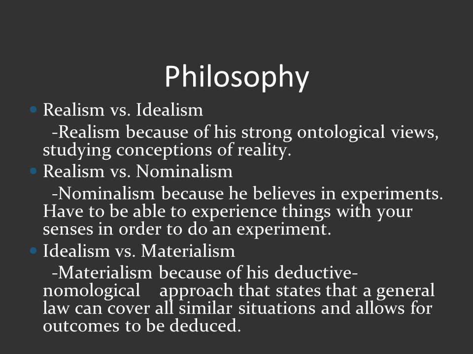 Personal Philosophy